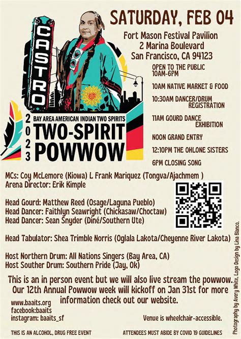 Sfs 12th Annual Two Spirit Powwow At Fort Mason 2023