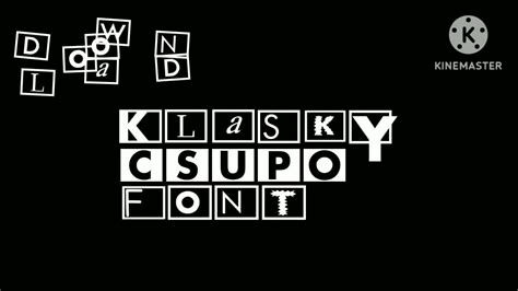 Klasky Csupo Font Download By Cufonfonts Youtube