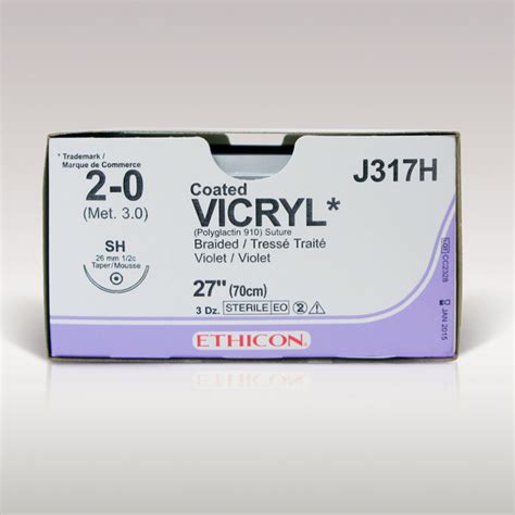 Suture Vicryl 20 24mm 36s J443h Online Medical Supplies And Equipment