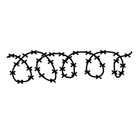 How To Draw Barbed Wire ClipArt Best Cliparts Co