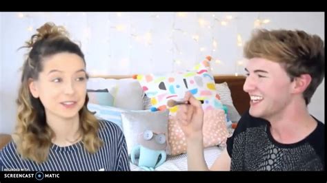 zoella and mark ferris funniest moments youtube