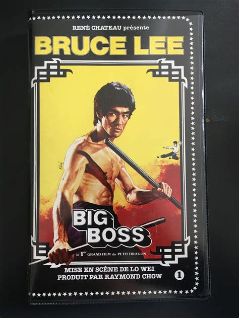 Big Boss Bruce Lee Première Édition René Château Vhs Ebay
