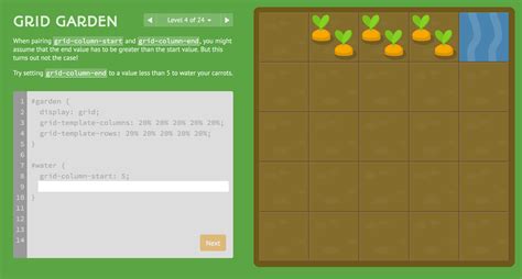 Grid Garden A Game For Learning Css Grid Layout