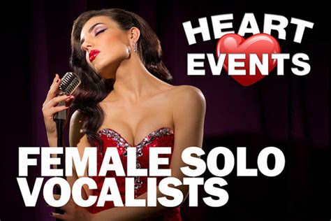 Solo Female Vocalists Hire A Female Vocalist In The Midlands