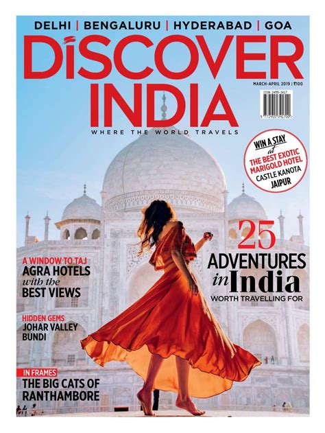 Discover India March April 2019 Magazine Get Your Digital Subscription