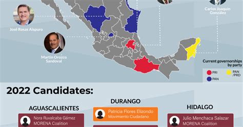 Infographic Mexico S 2022 Gubernatorial Elections Wilson Center