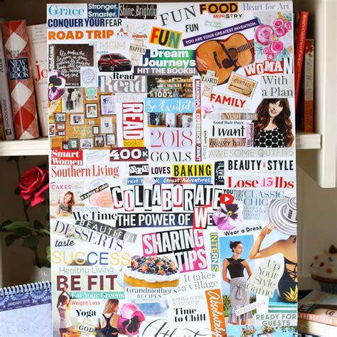 How To Create A Vision Board In 5 Easy Steps Mom Loves Baking