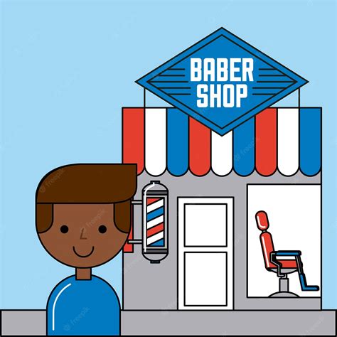 Premium Vector Barber Shop Illustration Clip Art Library