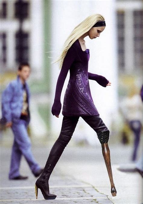 High Fashion Prosthetic Leg Beauty Is As Beauty Does And Wears And