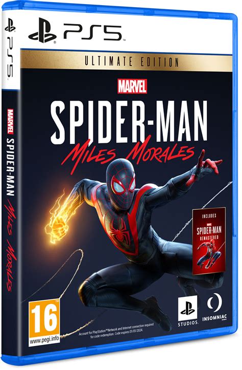 Sony Marvels Spider Man Miles Morales Ultimate Edition Ps5 Sony