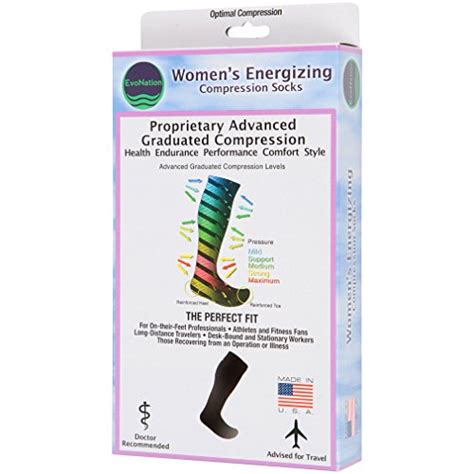 Evonation Women S Usa Made Sheer Graduated Compression Socks Mmhg