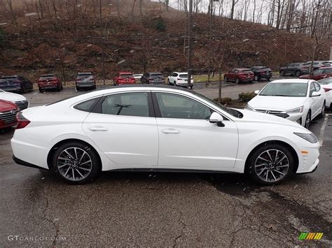 All figures are epa estimates and for comparison purposes only. 2020 Quartz White Hyundai Sonata Limited #136654231 ...