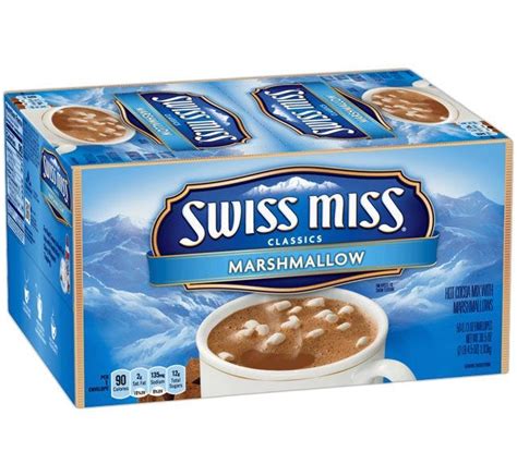 Swiss Miss Hot Cocoa Mix With Marshmallows 50ct Box