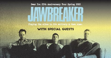 伝説のバンド、jawbreakerが名作『dear You』の発売25周年ツアーを行うことが明らかに Punkloid