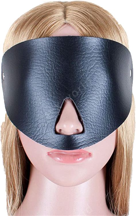 Sexual Wellness Safe Adult Toyssm Bondage Sex Eye Mask Adult Games Mystery Pu