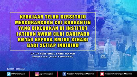 Kursus apakah yang ditawarkan di institut latihan pengangkutan laut (matrain)? PENGURANGAN CAJ KUARANTIN YANG DIKENAKAN DI INSTITUT ...