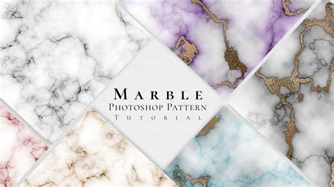 Photoshop Pattern Tutorial Marble Updated How To Make A Pattern