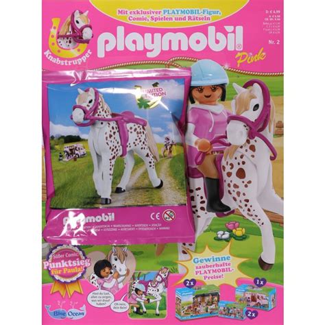 Playmobil Pink Extra Reiterin Mit Pferd