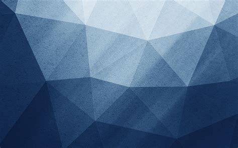 Vz49 Polygon Blue Texture Abstract Pattern Background