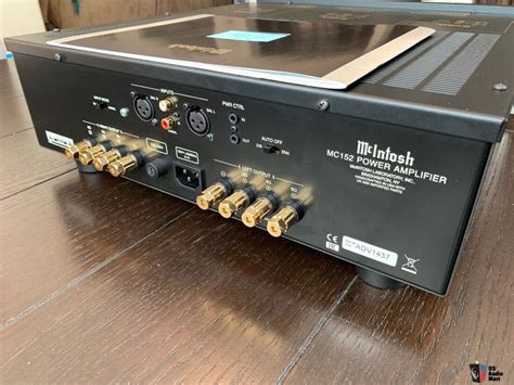 Mcintosh Mc152 150w Stereo Power Amplifier With All Original Packaging