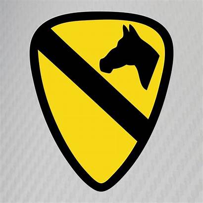 Army Military Insignia Cavalry Division Graphics Decal