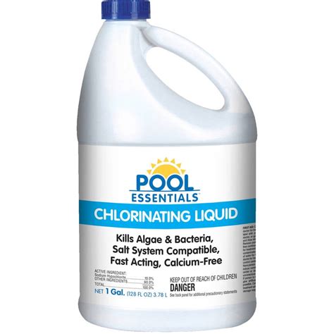 Pool Essentials Chlorinating Liquid For Swimming Pool Use Walmart