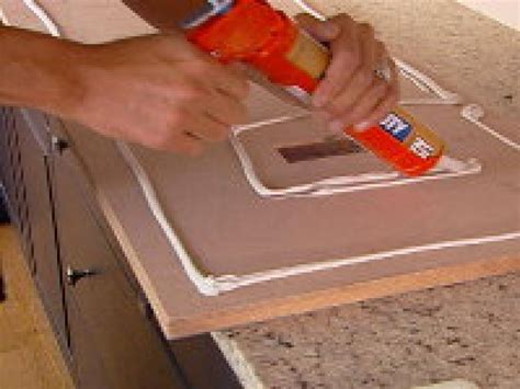 Therefore, it is not suitable for the backsplash area. How to Create a Colorful Laminate Backsplash | HGTV