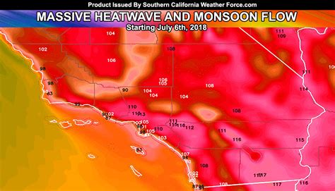 Warning Part Ii Massive Deadly Heatwave With Monsoon Moisture To Hit By End Week For Southern