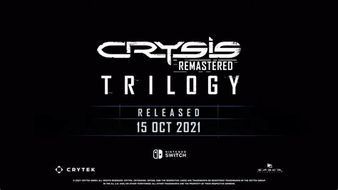 Crysis Remastered Trilogy Switch Trailer