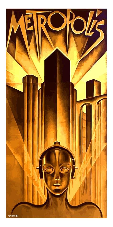 Metropolis Movie Poster Metropolis Film Metropolis Fritz Lang