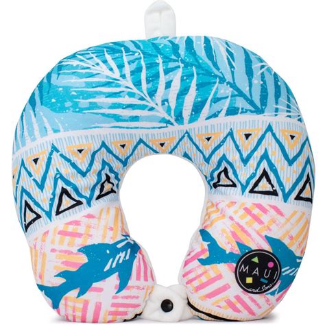 Maui And Sons Extra Soft Microbeads Neck Pillow Supportive Comfort Blue Sharks Walmart