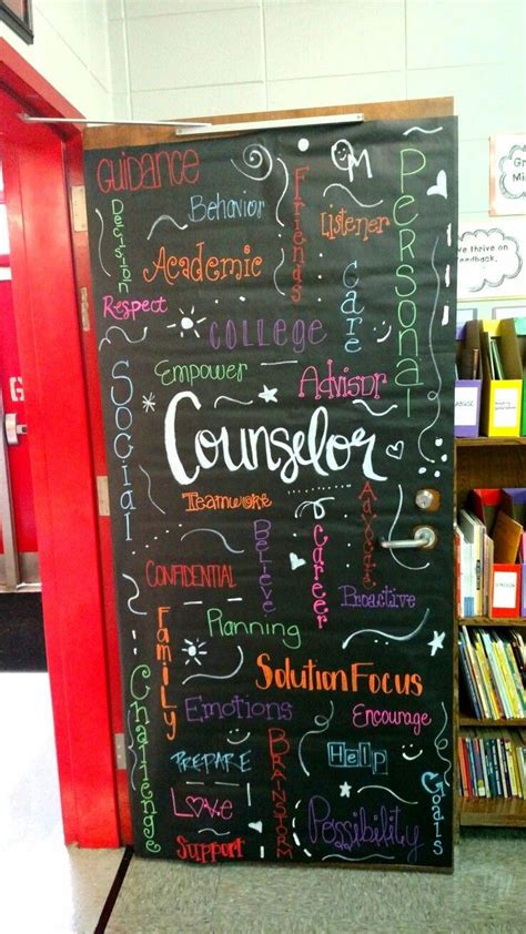 11 Best School Counseling Door Decor Images On Pinterest Classroom