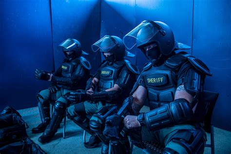 Our Four Different Types Of Riot Suits And Helmets Haven Gear