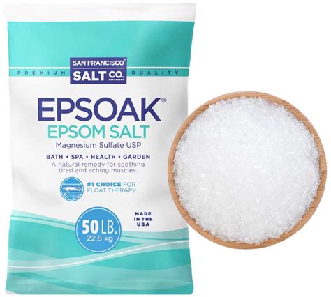 Epsoak Premium Epsom Salt Bulk Wholesale Volume Made In Usa