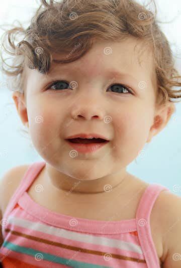 Baby Girl Smiling Stock Image Image Of Infant Beautiful 18534675