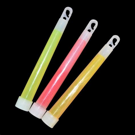 6 Inch Premium 15mm Glow Stick With Safety Clip Pack Of 25 Glowtopia