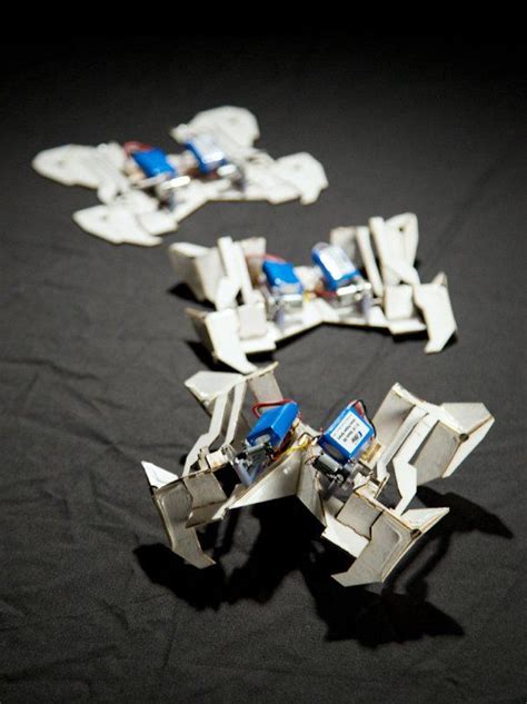 Robots Inspired By Origami Can Fold Selves Walk Away Paper Robot