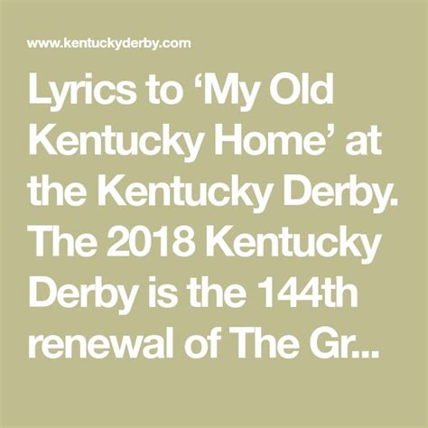 Pin On Ky State Song