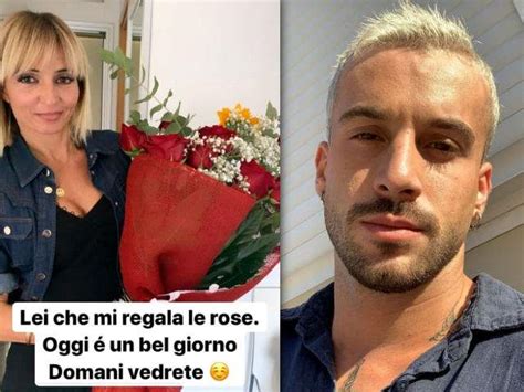 2.1 portava lo zaino della piccolina. Andreas Muller ad Amici Celebrities: il regalo di Veronica ...