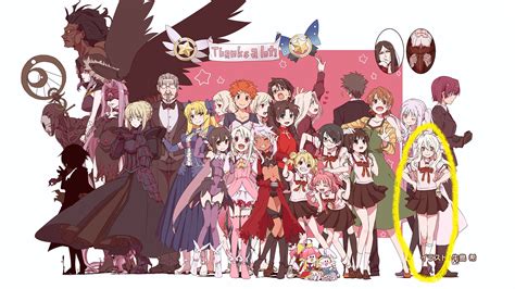 Anime Digital Poster Fate Series Fate Kaleid Liner Prisma Illya Illyasviel Von Einzbern Miyu