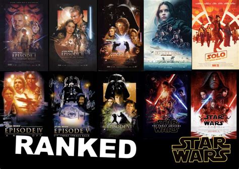 The 11 Star Wars Films Ranked From 11 1 Star Wars Amino