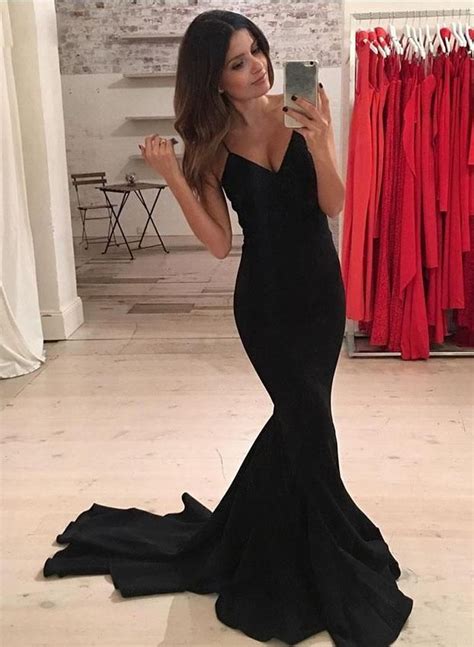 Las Vegas Dresses Black Mermaid Prom Dress Prom Dresses Uk Prom Dress With Train