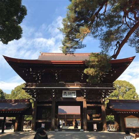 Meiji Jingu Shrine Tokyo Imperial Palace Visit Tokyo Tokyo Picture