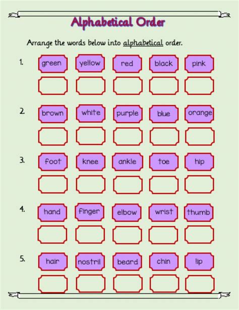 34 Best Ideas For Coloring Alphabetical Order