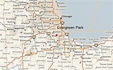 Map Of Evergreen Park Il | Cities And Towns Map