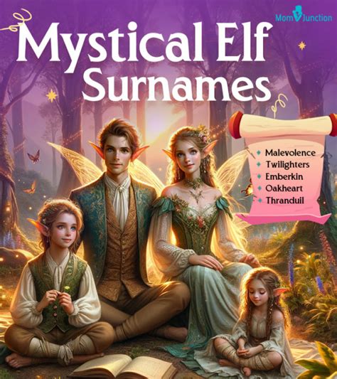 230 Mystical And Magical Elf Surnames Or Last Names The Trending Mom