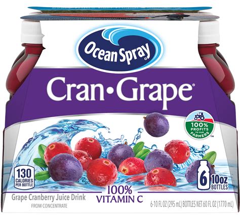 Ocean Spray Cran Grape Juice Drink 10 Fl Oz 6 Ct Ubuy Hungary
