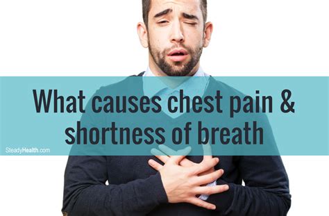 Causes Of Chest Pain And Shortness Of Breath Cardiovascular Disorders