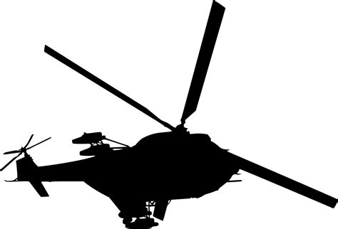 Helicopter Silhouette Png