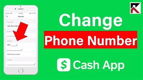 How To Change Your Phone Number Cash App Youtube
